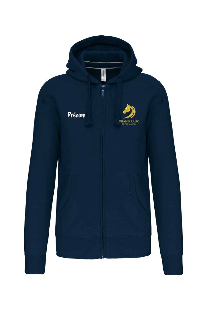 Image Sweat zippé à capuche 7600